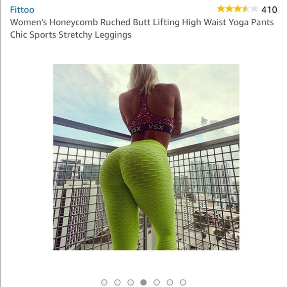 Butt lifting high waist yoga pants - Picture 2 of 4